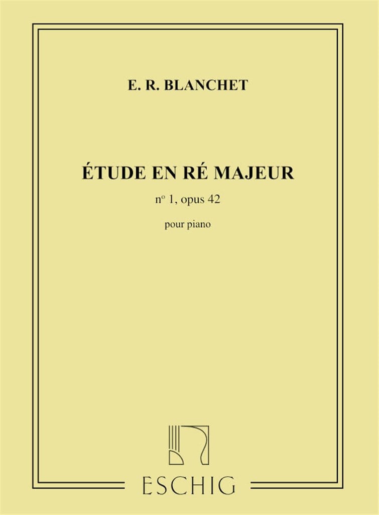 Etudes N 1 Piano